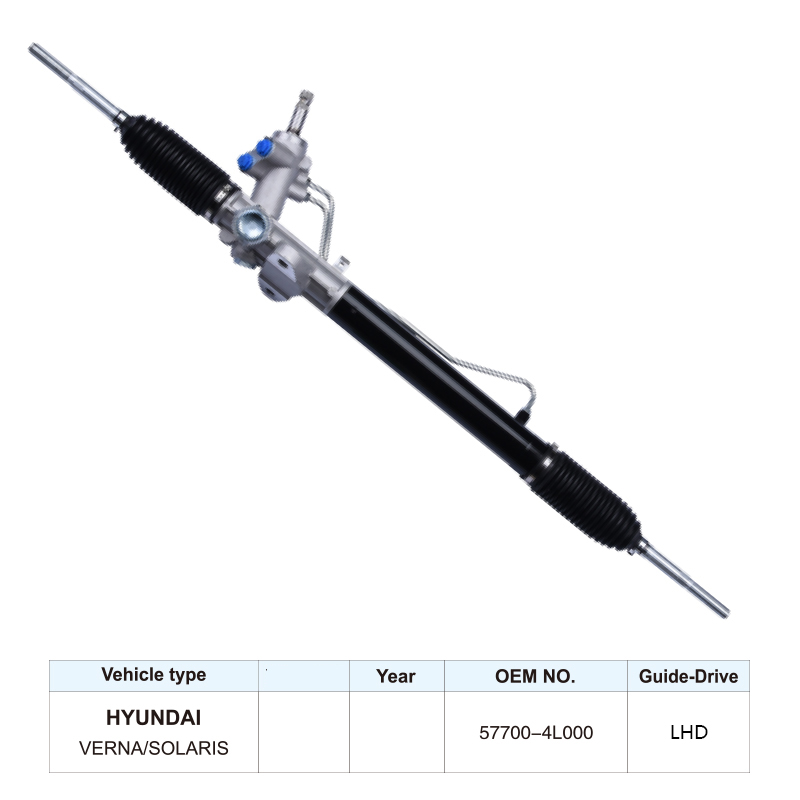 57700-4L000 Hydraulic Power Steering Rack Auto Steering Gear for HYUNDAI VERNA SOLARIS