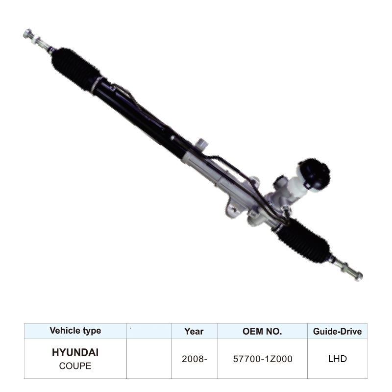 Auto Parts LHD 57700-1Z000 Hydraulic Power Steering Rack for HYUNDAI COUPE 2008- Steering Gear