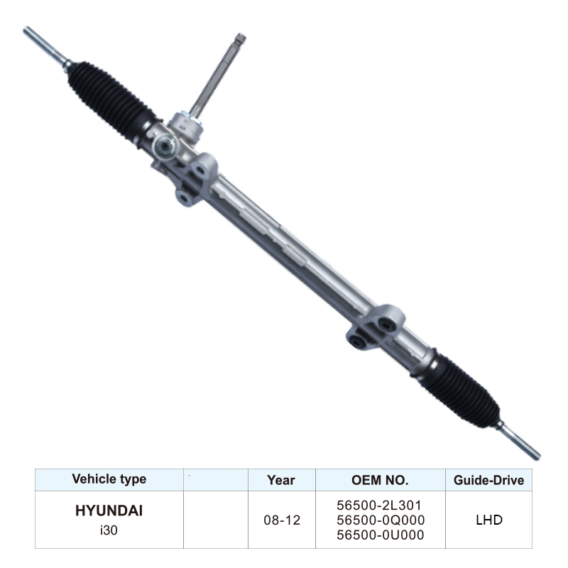 Auto Parts LHD 56500-0U000 Hydraulic Power Steering Rack for HYUNDAI i30 2008-2012 Steering Gear