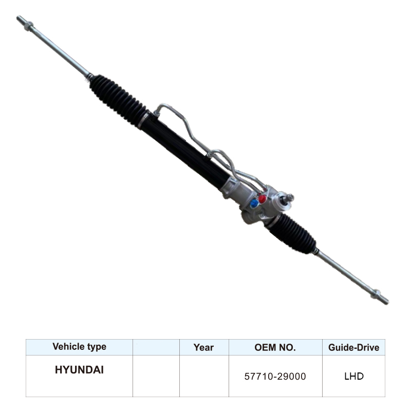 Auto Parts LHD 57710-29000 Hydraulic Power Steering Rack for HYUNDAI Steering Gear
