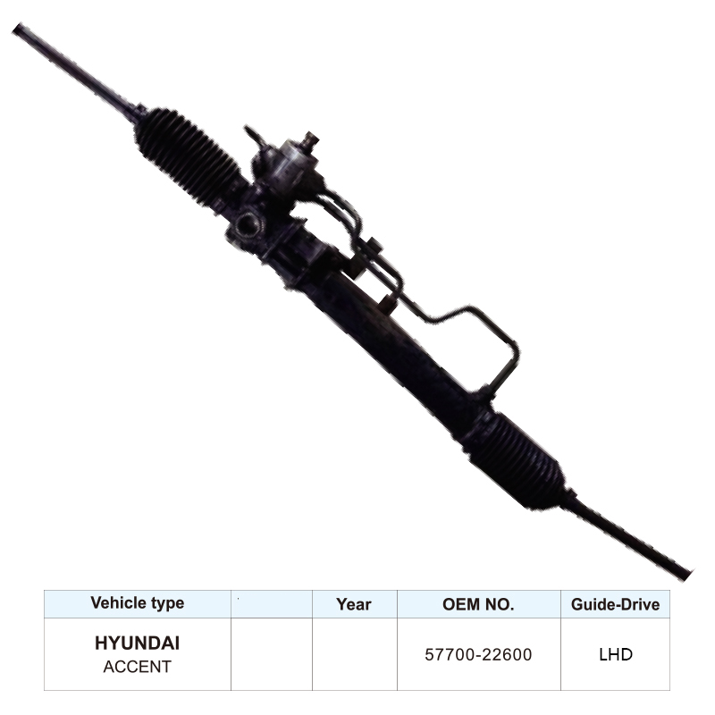 Car Parts 57700-22600 Steering Rack for HYUNDAI ACCENT Steering Gear