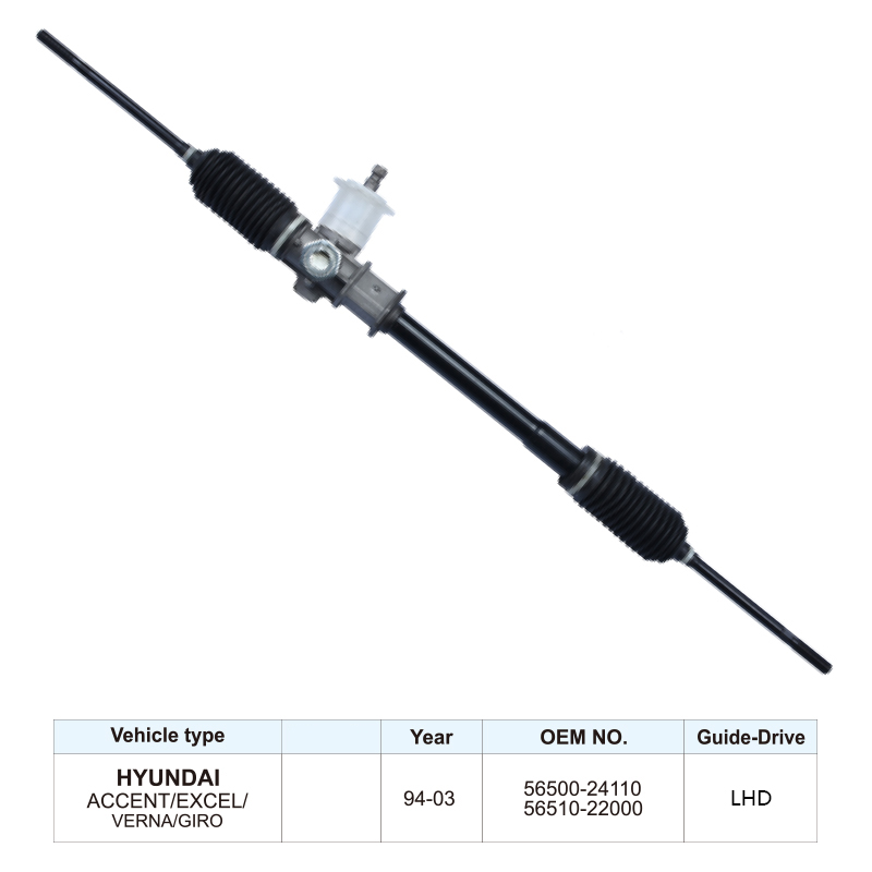 56510-22000 Steering Rack for HYUNDAI ACCENT EXCEL VERNA GIRO 1994-2003 Steering Gear