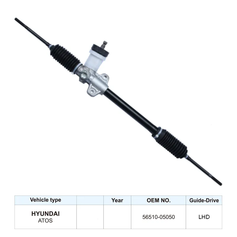Auto Parts 56510-05050 Steering Rack for HYUNDAI ATOS Steering Gear