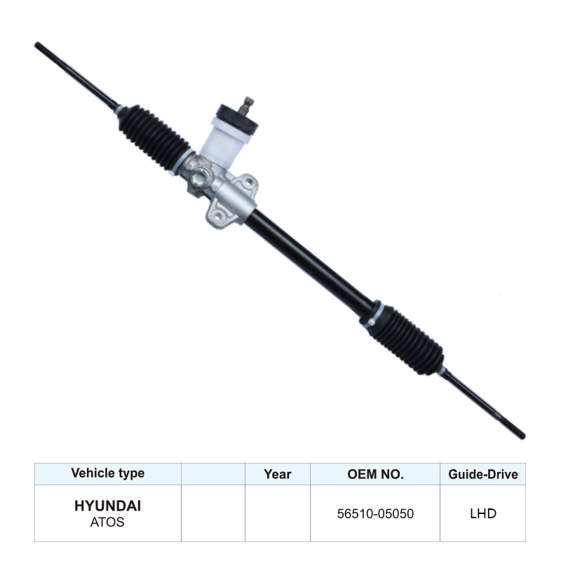 Auto Parts 56510-05050 Steering Rack for HYUNDAI ATOS Steering Gear