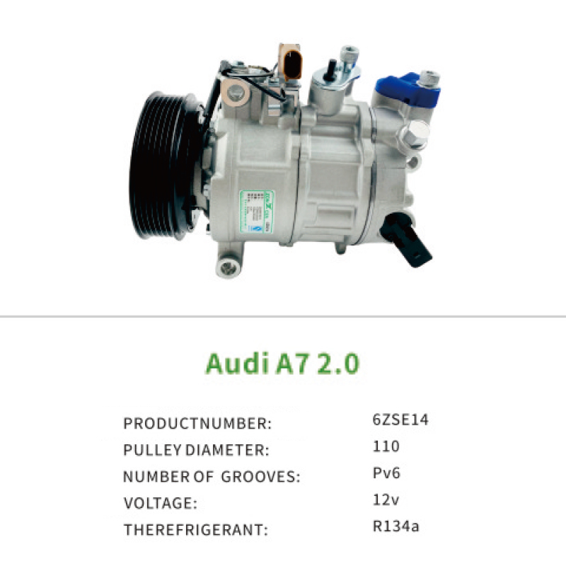 Auto Air Compressor OEM 4G0260805AC 4G0260805T Manufacturers for Audi A7 2.0 6ZSE14
