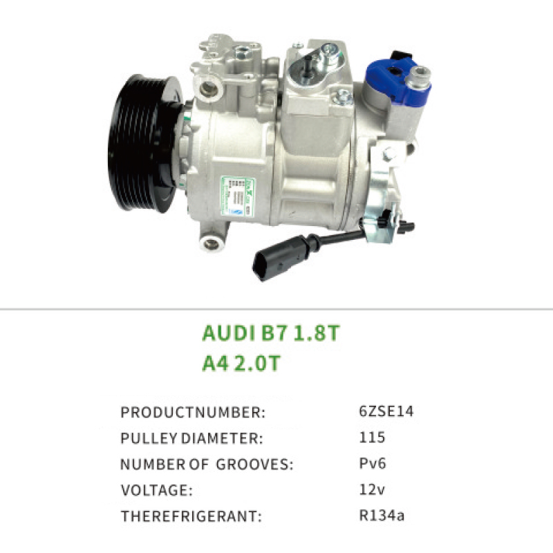 OEM 4E0260805AB 887270476786 AIR Compressor for Audi B7 1.8T A4 2.0T 6ZSE14
