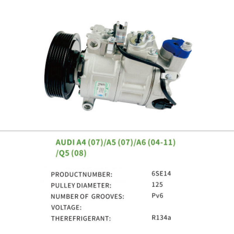 Auto Parts 4F0260805AB 4F0260805AF Air Compressor for AUDI A4 A5 A6 Q5 6SE14