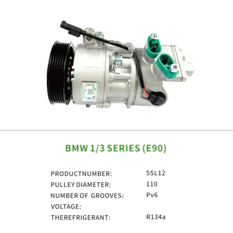 Air Compressor for BMW 1 SERIES 3 SERIES E90 6915380 64509145351 AC 5SL12