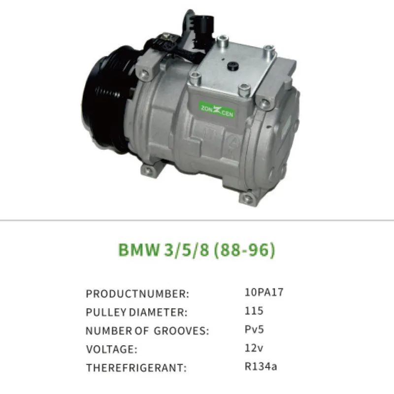 Air Compressor 1385161 64521385161 for BMW 3series 5series 8series 88-96 10PA17