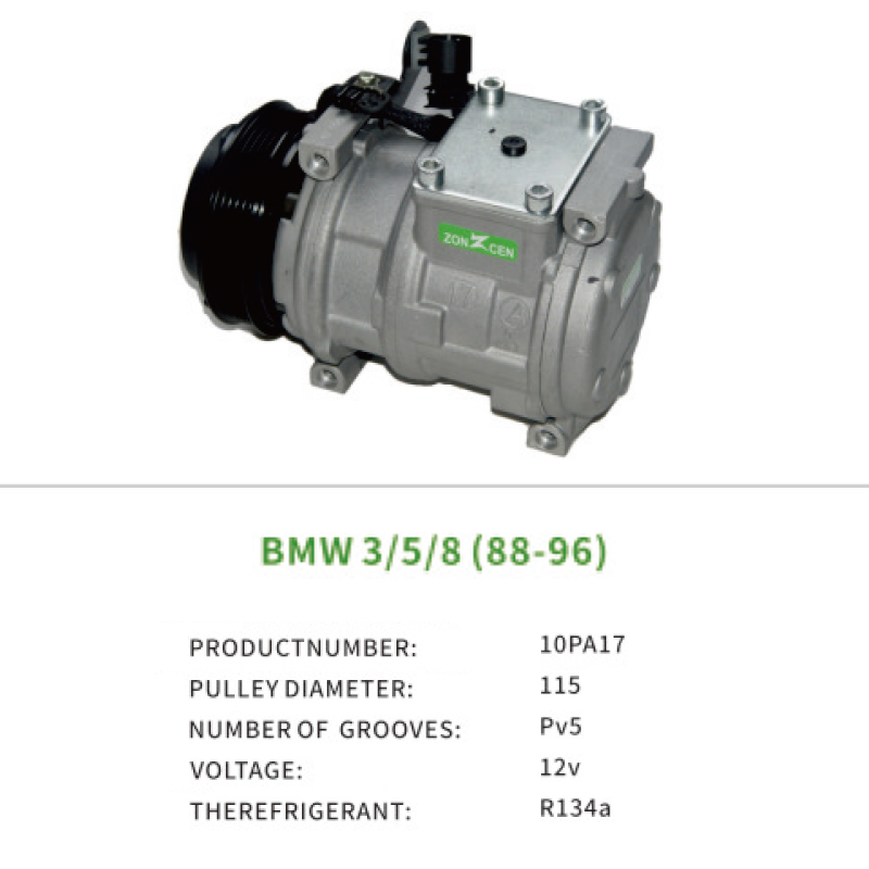 Air Compressor 1385161 64521385161 for BMW 3series 5series 8series 88-96 10PA17