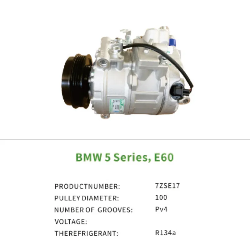 Air Conditioning Systems 6917859 64506901783 for BMW 5 Series E60 7ZSE17 AC Compressor