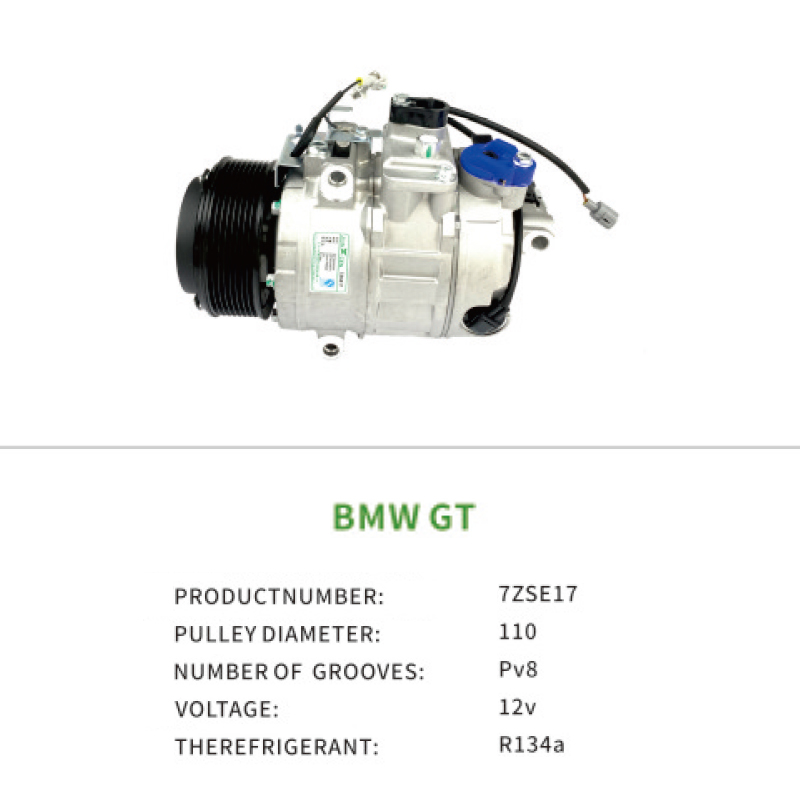 64529217869 64529399060 64506805072 for BMW GT 7ZSE17 AC Compressor