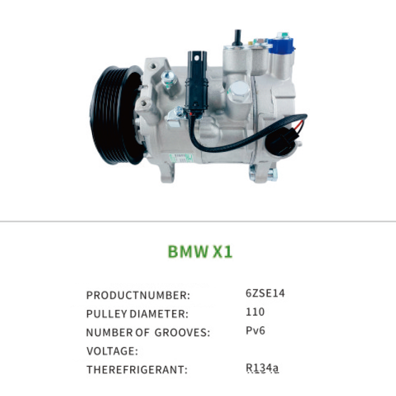Suitable for BMW X1 AC Compressor Assembly OEM 64529330831 6ZSE14