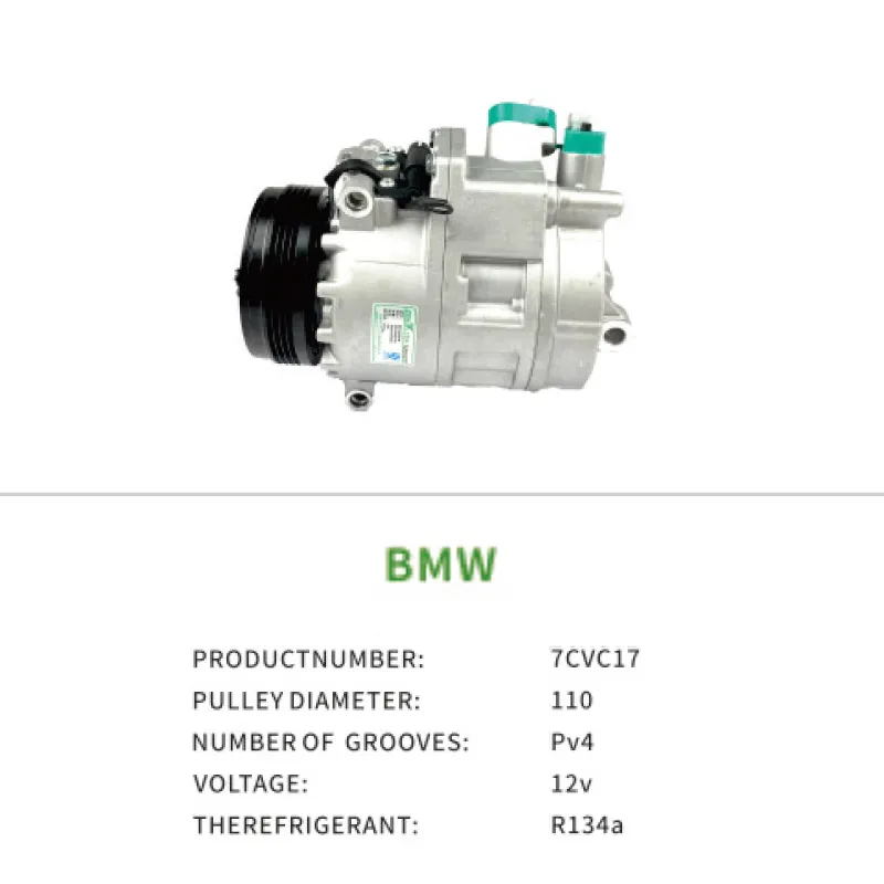 Suitable for BMW X5 (06-03) 4.4L 4.8L Air Compressor OEM 64526917864 64529158039 7CVC17