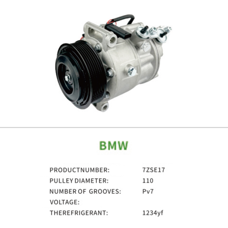 Car AC Compressor for BMW G30 F90 G12 G15 64526822848 64529380568 7ZSE17