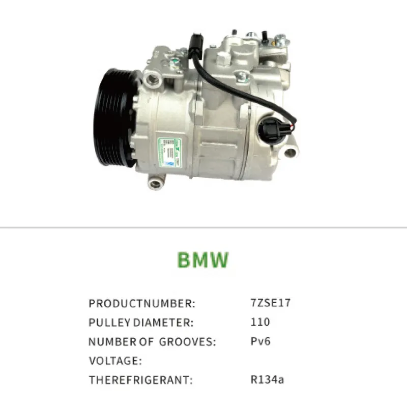 Auto Parts BMW Z4 Roadster (E89) 2009- OEM 64529122619 7ZSE17 Car AC Compressor