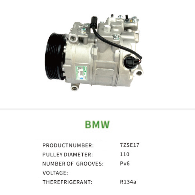 Auto Parts BMW Z4 Roadster (E89) 2009- OEM 64529122619 7ZSE17 Car AC Compressor