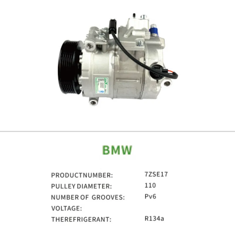 Air Compressor for BMW 3series E66 5series E60 6series OEM 64509174803 64526933174 7ZSE17