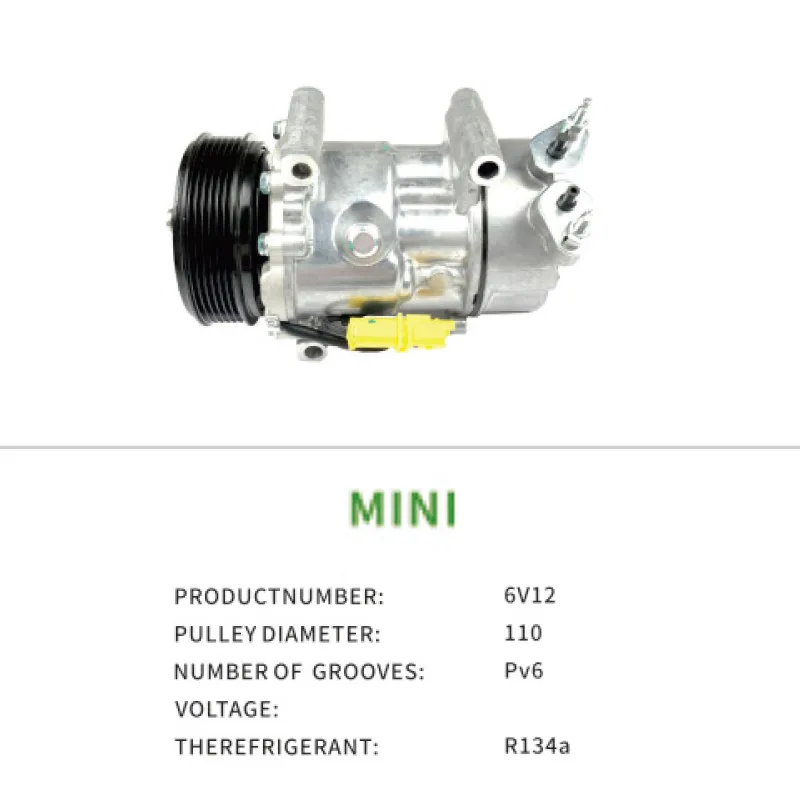 Air Compressor for BMW MINI Cooper Countryman Paceman Clubman OEM 64529223392 64522758145 6V12