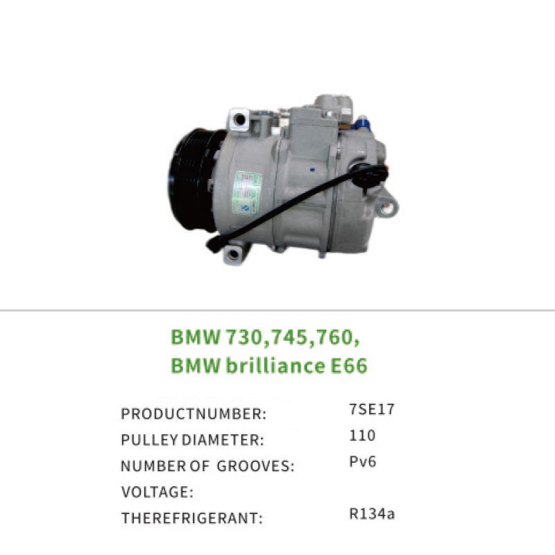 Car Air Compressor for BMW 1 Series Hatchback 3 Series Sedan Touring OEM 6956716 64526956716 7SE17