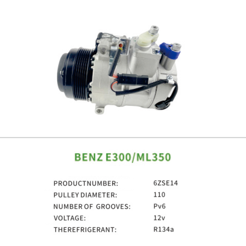Air Compressor For Mercedes Benz E300 (12-)/ML350 A0008302500 A0002302011 6ZSE14