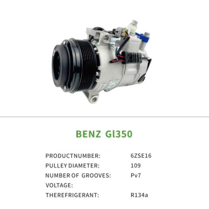 For Mercedes Benz GL350 Diesel AC Compressor A0008303601 0032306011 6ZSE16 Air Conditioning Compressor
