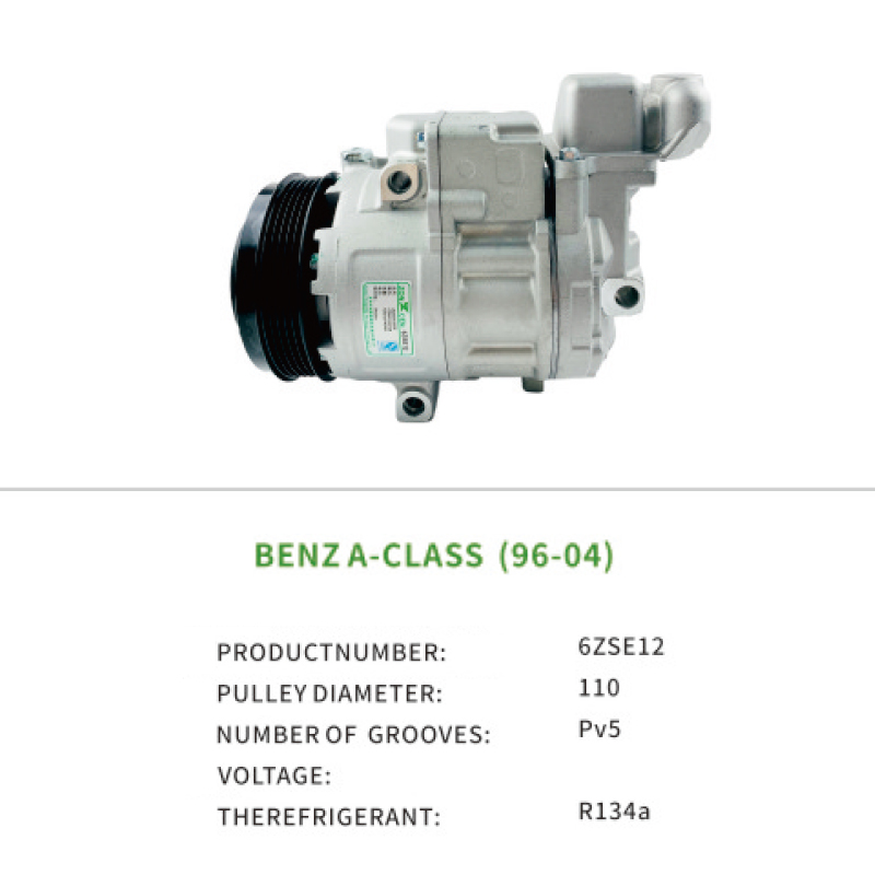 OEM 0002302111 0002305911 0002307911 for Mercedes Benz A-Class 1996-2004 AC Compressor 6ZSE12