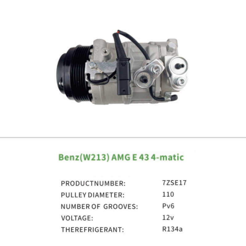 A0008303202 Wholesale 12V Air Compressor for Mercedes Benz C-CLASS E-CLASS W213 AMG E43 4-matic 7ZSE17