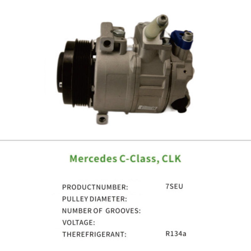 0022303311 0022304911 A0002306211 Wholesale Auto AC Compressor for Mercedes Benz C-Class CLK 7SEU
