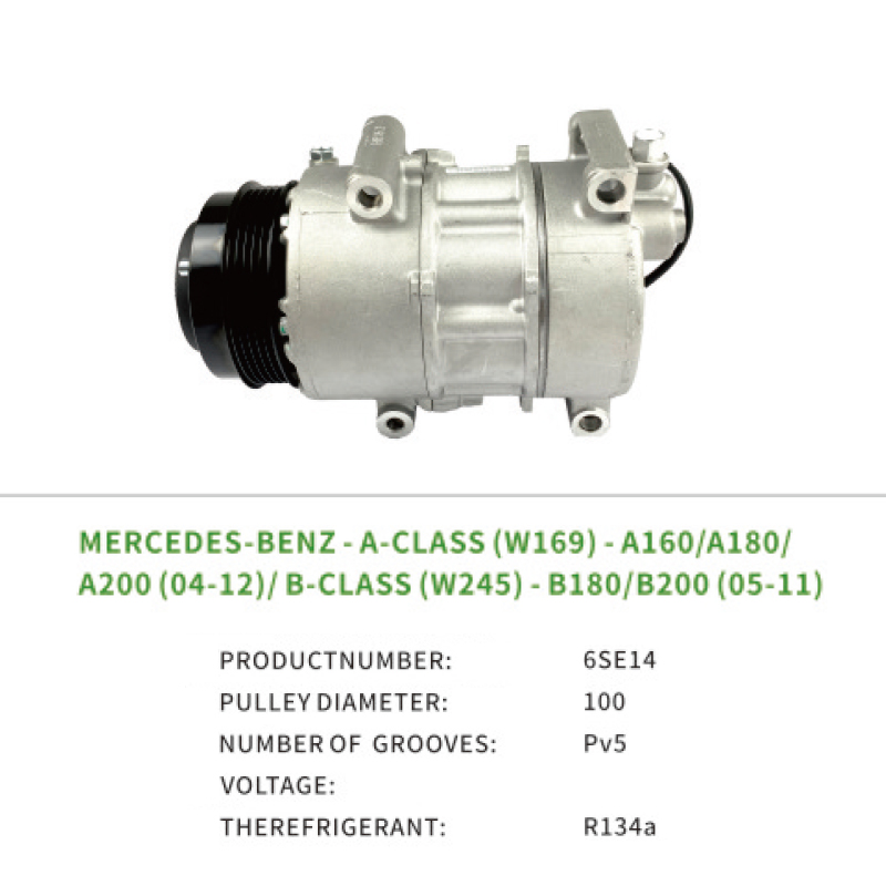 0022304811 0022304711 Wholesale Air Compressor for Mercedes Benz A-CLASS B-CLASS Sports Tourer W245 6SE14