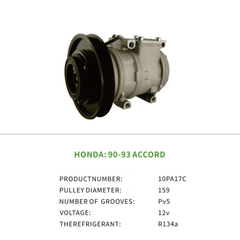 AC Compressor for Honda Accord 1990-1993 38810PT6A04 30351718810PT0013 10PA17C