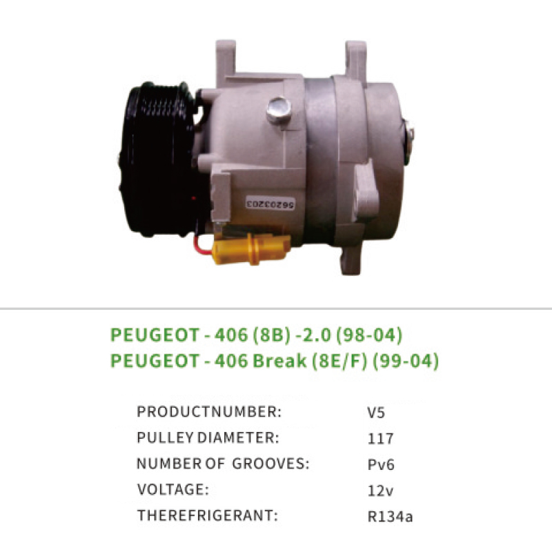 Air Compressor 964059380 for Peugeot 406 8B 406 Break 8E 8F 1998-2004 V5