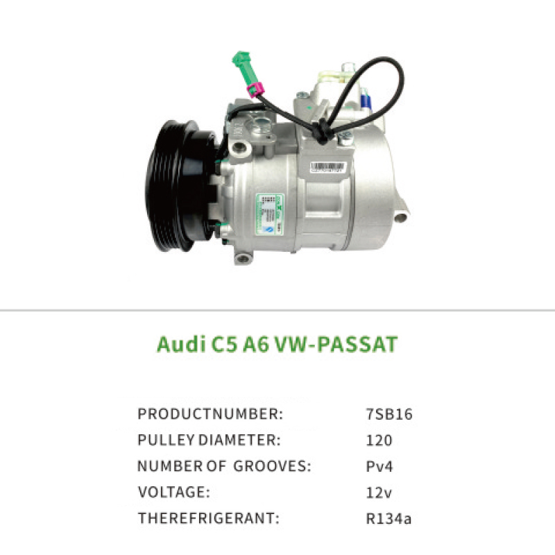 8D0260805RX Air Compressor AC Compressor for Audi C5 A6 A8 SKODA Superb 3U4 VW Passat 3B2 3B3 LINGYU