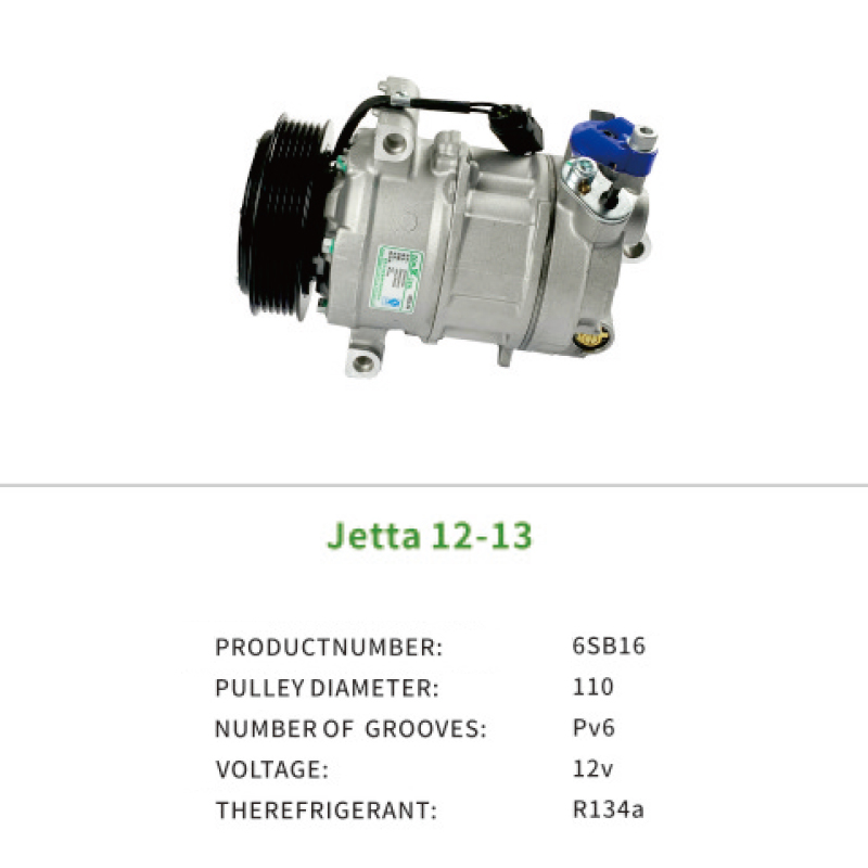 Wholesale 6KD820803B Auto Part Air Compressor AC for VW Jetta 2012-2013 6SB16