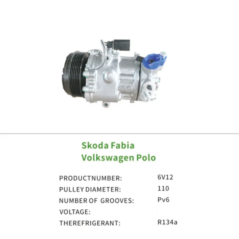 Air Compressor for Volkswagen Polo SKODA FABIA 6RD820803 6R0820803A