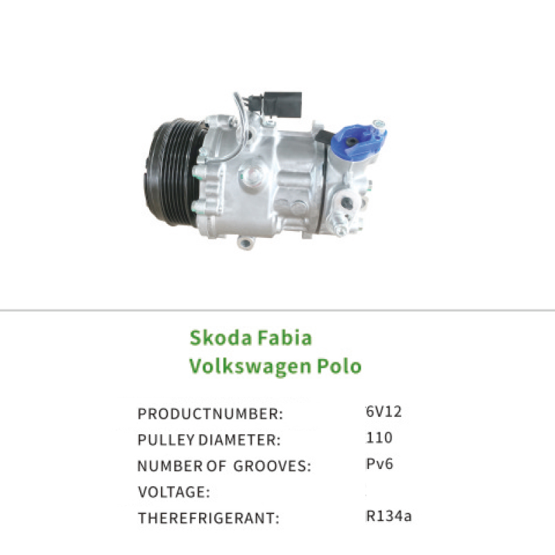Air Compressor for Volkswagen Polo SKODA FABIA 6RD820803 6R0820803A
