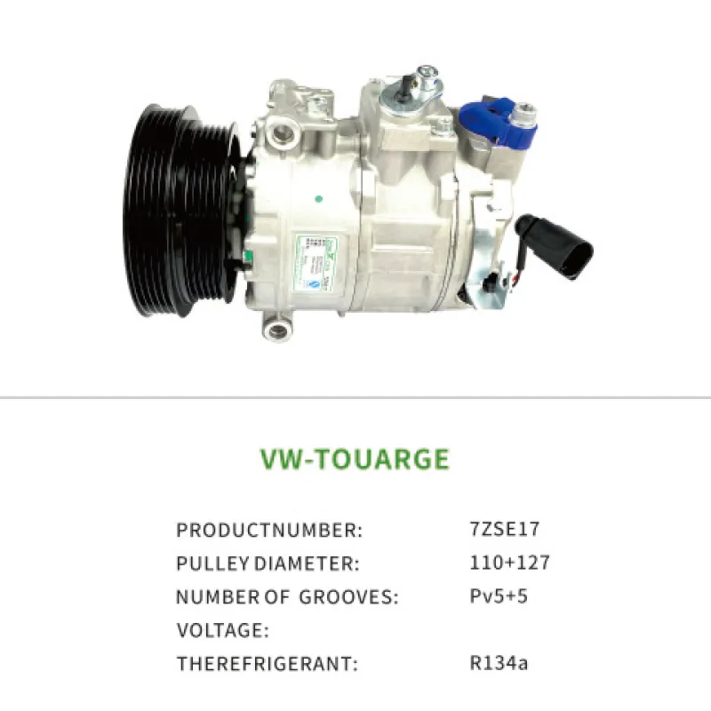 Wholesale 1K0820803T Air Compressor AC for Volkswagen touareg touran diesel 7ZSE17