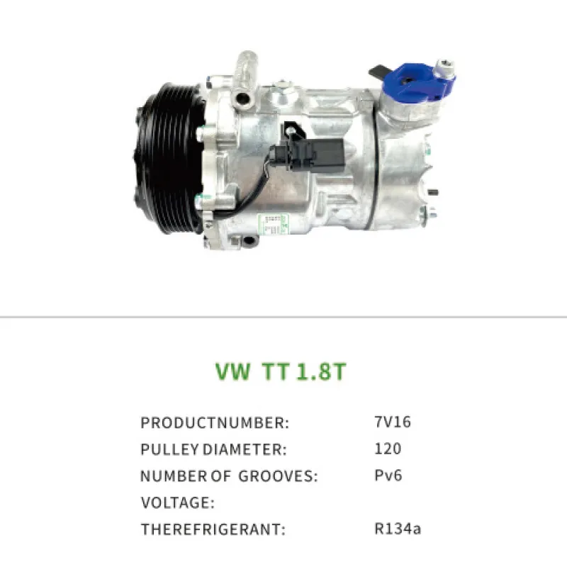Wholesale 180820803C Auto Part Air Compressor AC for Volkswagen LAVIDA TT 8N3 1.8T Quattro 7V16