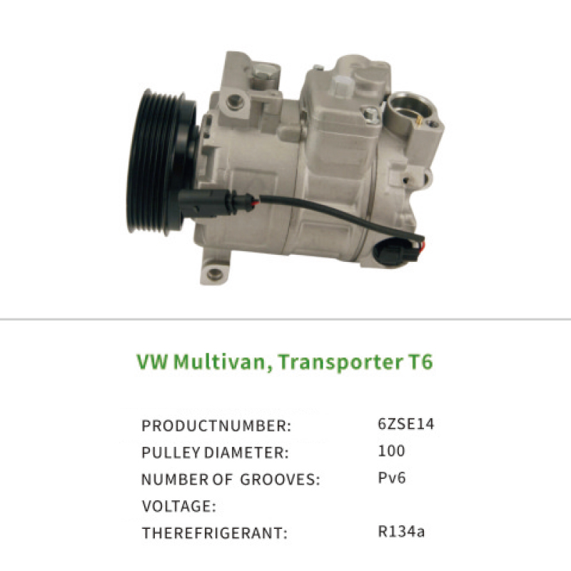 Wholesale 7E0820803G Cooling System Air Compressor AC for VW Multivan Transporter T6 6ZSE14