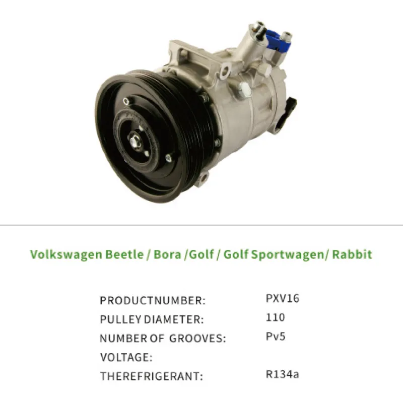 Air Compressor for Audi TT Quattro VW Beetle Bora Golf Sportwagen Rabbit 1K0820803K PXV16