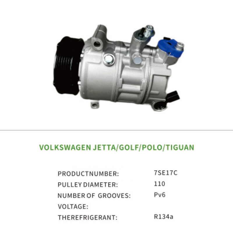 Air Compressor for VW JETTA GOLF POLO TIGUAN 5C0820803C 7SE17C