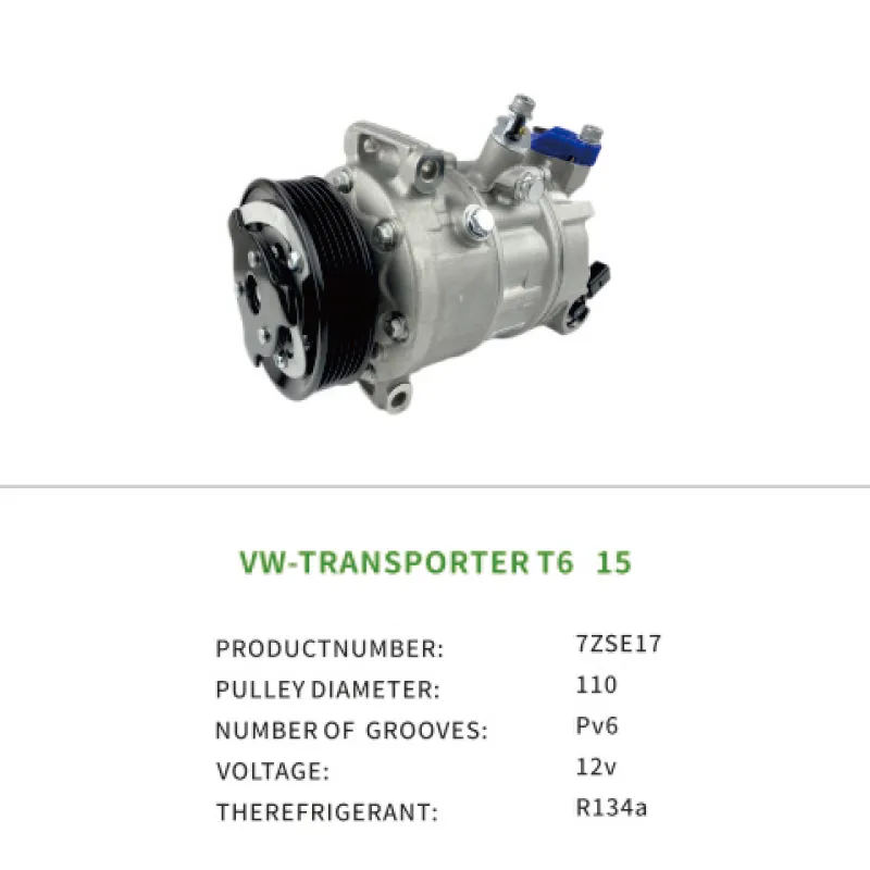 Air Parts Compressor 7E0820803T for VW TRANSPORTER T6 7ZSE17