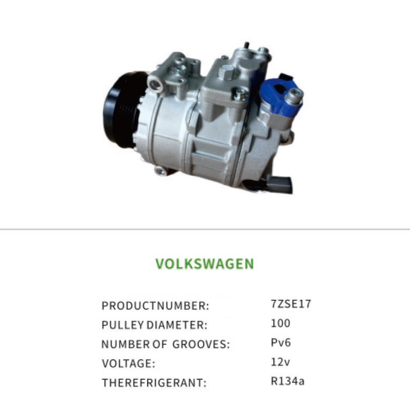 AC Parts Compressor 2E0820803F Car Air Conditioner for VW CRAFTER Bus Box 7ZSE17