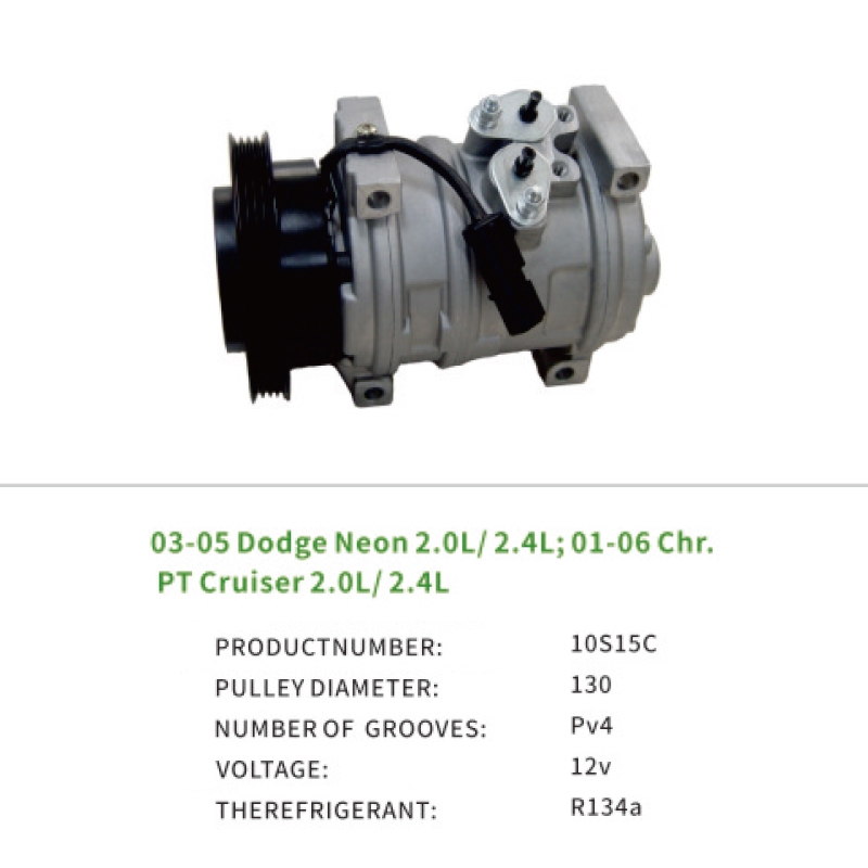 Air Compressor for DODGE Neon 2.0L 2.4L Chrysler PT Cruiser 2.0L 2.4L 5058067AB 10S15C
