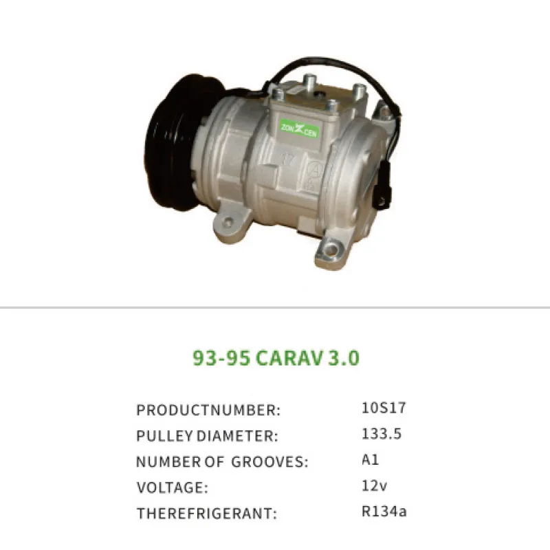 Air Compressor for DODGE CARAVAN 3.0 1993-1995 CHRYSLER VOYAGER II 4677038 10S17