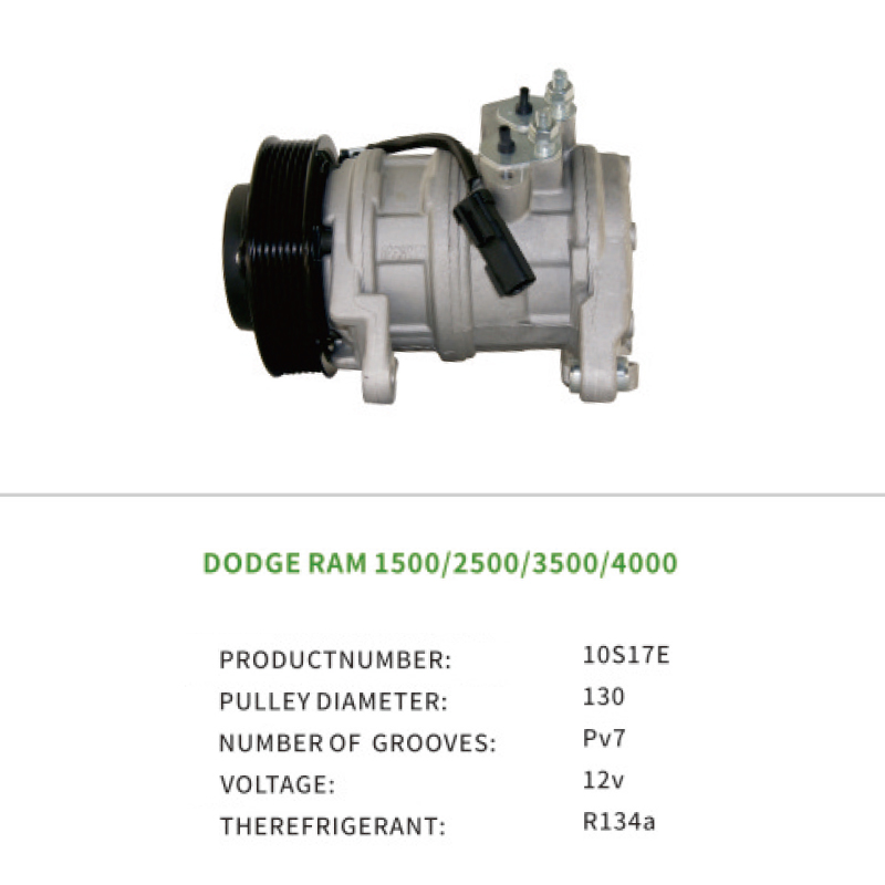 Auto AC Compressor for DODGE RAM 1500 2500 3500 55056336AA 10S17E