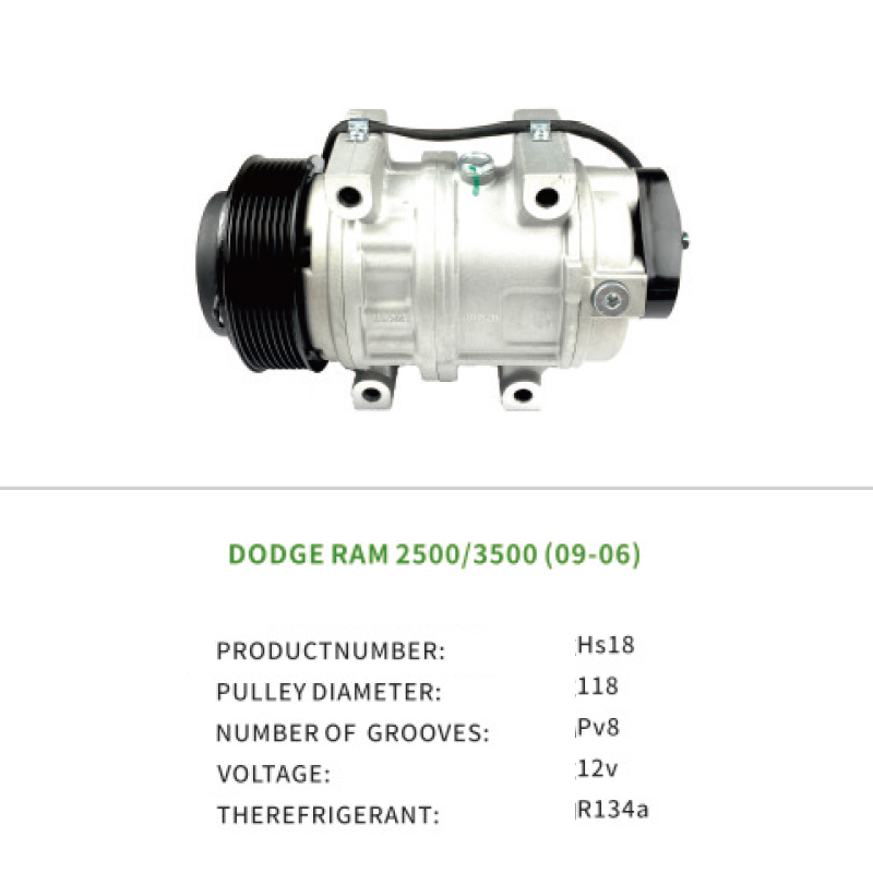 Air Compressor for DODGE RAM 2500 3500 4000 4500 5500 55111411AA HS18