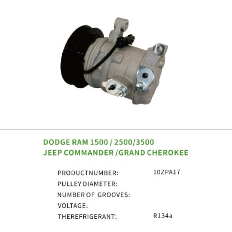 Air Compressor 55111436AB for DODGE DAKOTA RAM 1500 2500 3500 JEEP COMMANDER GRAND CHEROKEE 10ZPA17