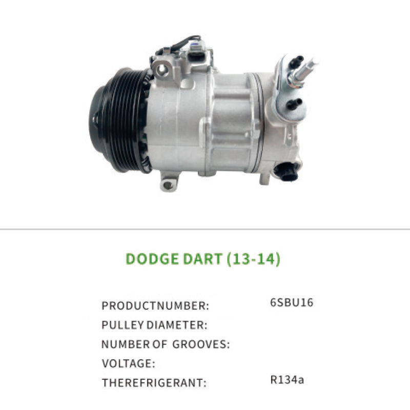 Car Air Compressor 141125NEW 68102839AD for DODGE DART 6SBU16