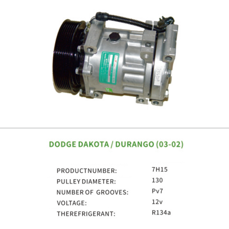 Air Compressor 140100NEW 55056095AA for DODGE Dakota Durango 7H15